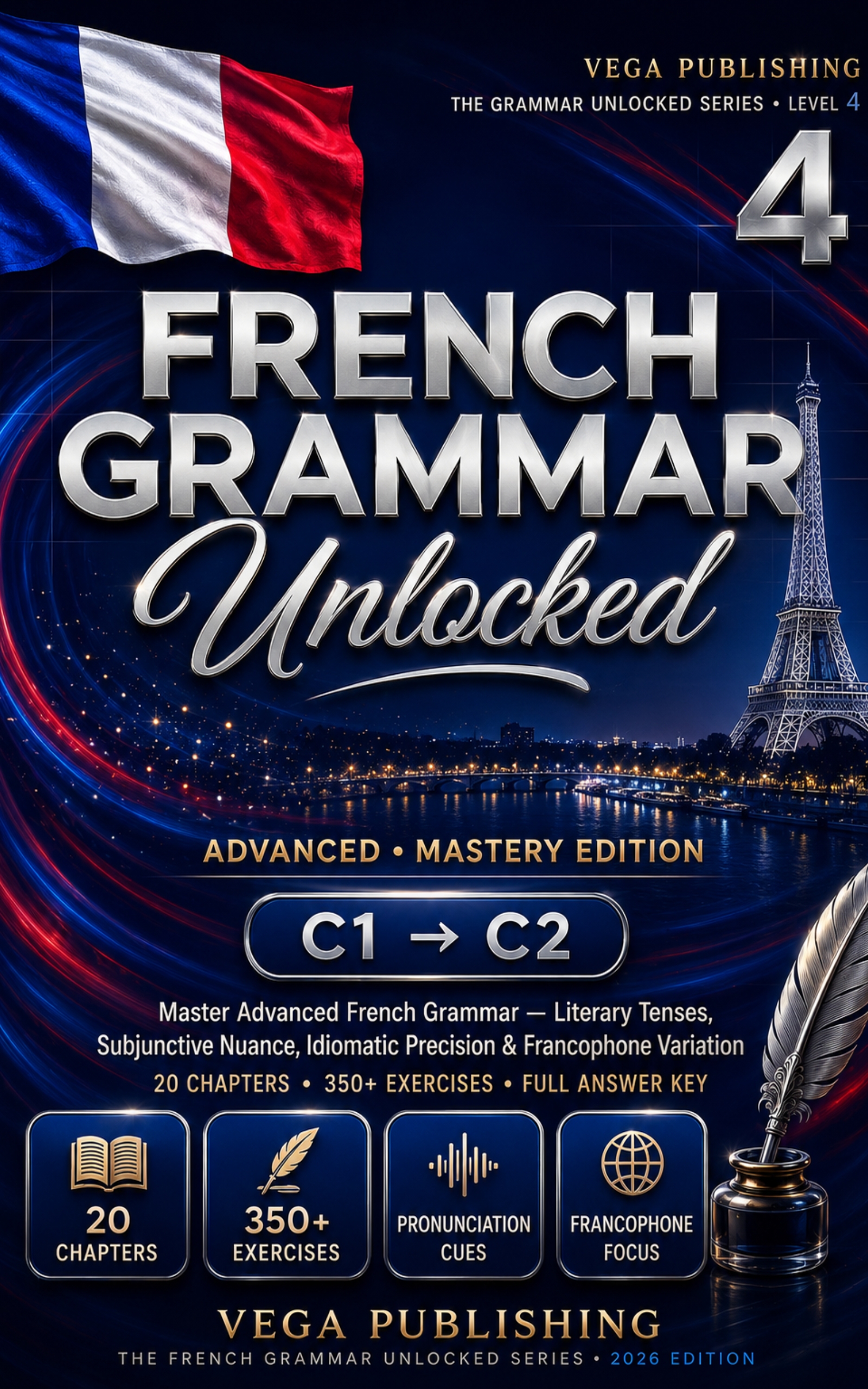 French Grammar Unlocked: Level 4 cover