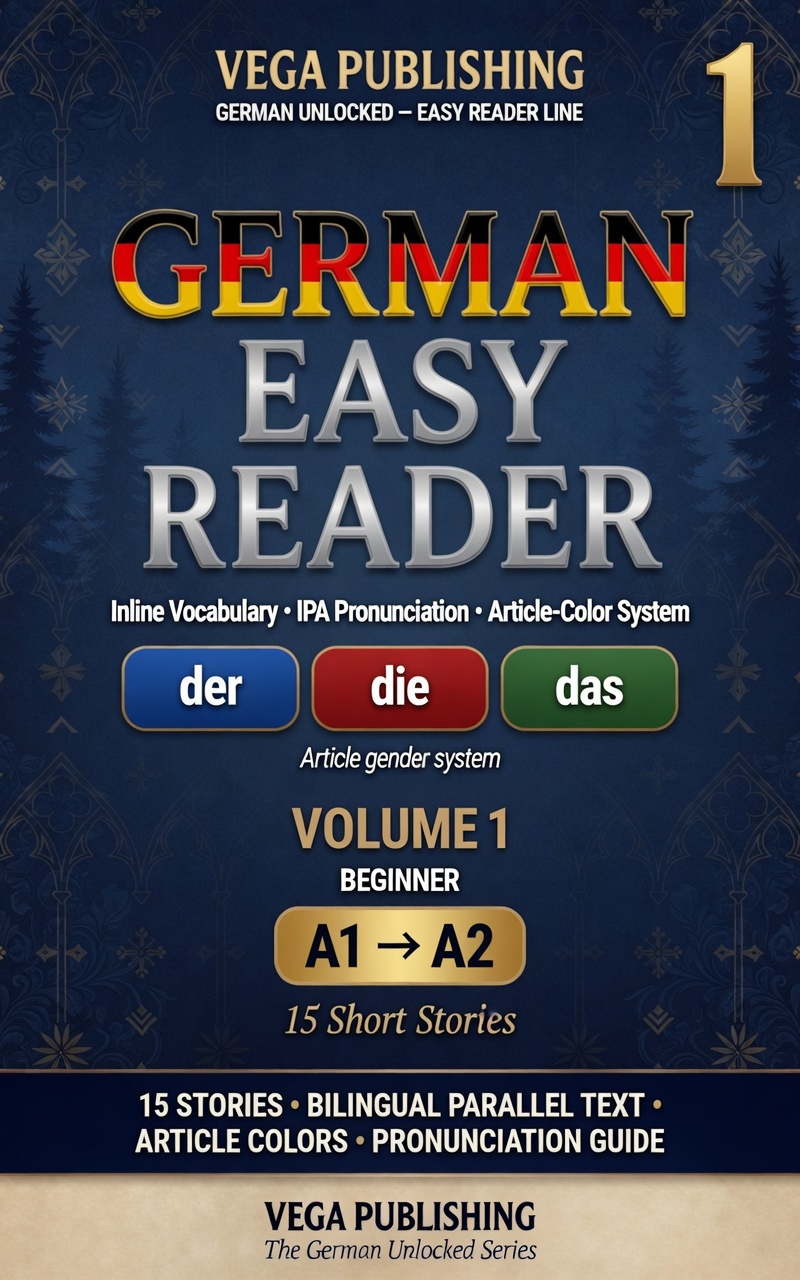 German Easy Reader Vol 1 cover